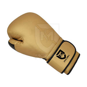 Guantes de boxeo ligeros personalizados de cuero genuino con muñeca atada en línea Venta de etiqueta privada - Product Image 2