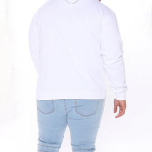 Alta calidad logotipo personalizado etiqueta 500gsm peso pesado pulóver sudaderas 100% algodón de gran tamaño hombres Boxy Hoodie y sudaderas - Product Image 3