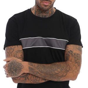 Fabricante profesional diseño personalizado corte perfecto precio bajo logotipo personalizado superventas camiseta de hombre - Product Image 4