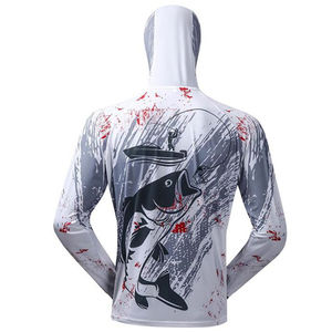 2025 Top Trending Hoodie Ligero Transpirable Manga larga Pesca Sudadera con capucha Última manga larga Secado rápido OEM Servicio - Product Image 2