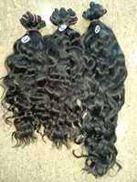 Cheveux ondulés indiens en provenance d'Inde, cheveux bouclés épais en stock chez Sushma Impex
