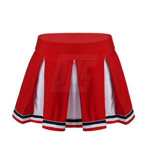 Ensemble de cheerleading classique en deux pièces avec des options de couleurs personnalisées pour la coordination d'équipe, uniforme de cheerleading - Product Image 6