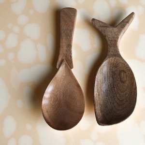<b>Wooden</b> Spoon With Leaf Shape Design Handle Spoon <b>Set</b> <b>Wooden</b> Shiny Cutlery <b>Sets</b> - Product Image 2
