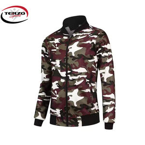 Los últimos chándales con estampado personalizado para hombre, ropa deportiva de lana con cremallera completa, chándales para hombre a precio al por mayor, chándales para hombre - Product Image 3