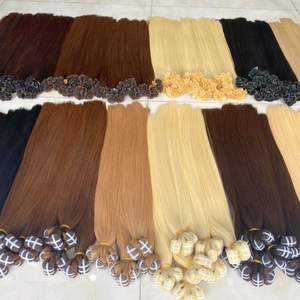 ผมต่อเวียดนามแท้ 100% แบบเรมี่ สีปรับแต่งได้ ราคาโรงงาน เย็บสองชั้น เนื้อผมตรงสลวย - Product Image 3