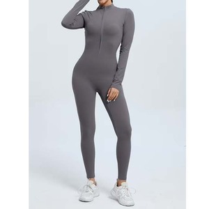 Ensemble survêtement deux pièces en molleton extensible de haute qualité unisexe pour l'hiver, couleur unie, pantalon ajusté, décontracté, maternité - Product Image 1