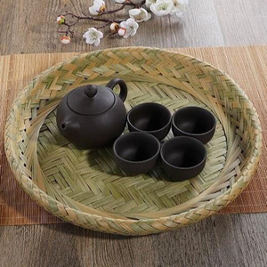 Panier de rangement en bambou du Vietnam pour l'organisation de cuvettes de vêtements - Product Image 5