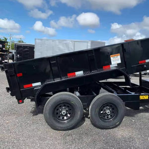 Remorque agricole à inclinaison hydraulique 6x10 propre et robuste Nouvelle remorque à benne basculante de haute qualité avec engrenage et composants de noyau de moteur - Product Image 6