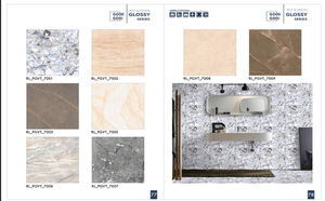 Meilleur design 600x600 carrelage de sol en porcelaine 60x60 émaillé brillant luxe villa salon carreaux de marbre en céramique pour sol - Product Image 6