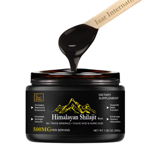 Résine de Shilajit de l'Himalaya 2026, marque privée, riche en acide fulvique, oligo-éléments, énergie originale, stimulant du système immunitaire, sauvage, 98% alimentaire - Product Image 2