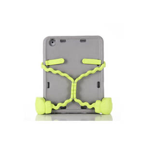 Soporte de silicona gris Netzy para tabletas iPad 2, 3 y 4, modelo Eva Boxer: protección premium y acceso conveniente - Product Image 1