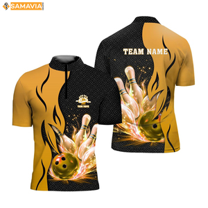 Personalized Bowling Jerseys for Teams and Clubs Lightweight Sublimation Shirts with Logo SAMAVIA Sportswear Manufacturer - Product Image 4