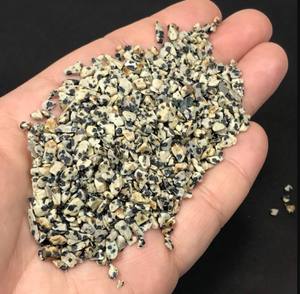 Gran oferta, chips de cristal de cuarzo de jaspe dálmata de calidad superior, piedra preciosa de amor tallada a mano para meditación, curación Feng Shui - Product Image 2