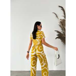 Camisa de Popelina con Estampado Étnico Estilo Bohemio, Transpirable y Cómoda - Product Image 1