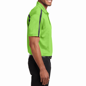 T-shirt de haute qualité Polo pour hommes T-shirt imperméable à l'huile anti-taches T-shirt de polo léger de randonnée en plein air - Product Image 4