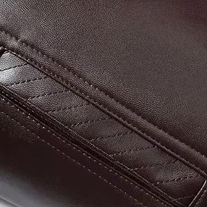 Veste en toile en cuir véritable à capuche pour homme, style streetwear d'hiver, personnalisable sur le devant, col montant, manches longues, coupe-vent, respirante - Product Image 5