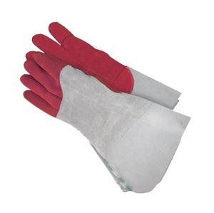 Soldador TIG de cuero de piel de venado de grano 2025 con guantes eléctricos de parche de calor y puños de 5,5 "para mayor destreza y durabilidad - Product Image 4