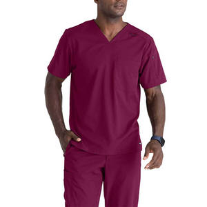 Uniforme à manches zippées élégant, vente en gros, uniforme d'hôpital de soins infirmiers de meilleure qualité, ensembles de costumes Offre Spéciale Top Spa uniforme - Product Image 1