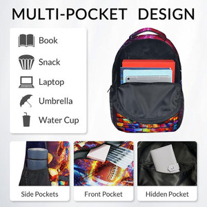 Sac à dos de football pour l'école, les collèges et l'université, taille ajustable, idéal pour la randonnée, vente en ligne à bas prix - Product Image 2
