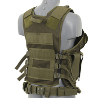 Super Venta al aire libre chaleco táctico impermeable Paintball entrenamiento chaleco