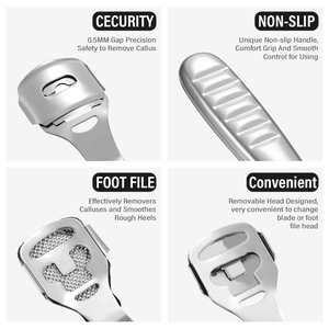 Custom Logo <b>Callus</b> Remover <b>Shaver</b> for Pedicure Use Durable Design for Smooth and Soft Heel Treatment - Product Image 3