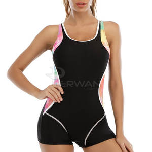 Respirant femmes maillot de bain durable sans couture maillot de bain Polyester fait femmes maillot de bain - Product Image 1
