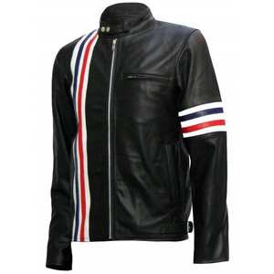 Blouson de moto unisexe en cuir coupe-vent 2026 – Fabricant de vestes de motard – Fournisseur OEM ODM - Product Image 1
