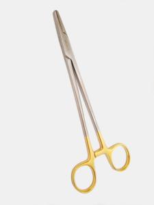 Pinzas portagujas de madera Crile profesional de la mejor calidad, instrumento de SUTURA QUIRÚRGICA DE ACERO INOXIDABLE, instrumentos quirúrgicos básicos - Product Image 2