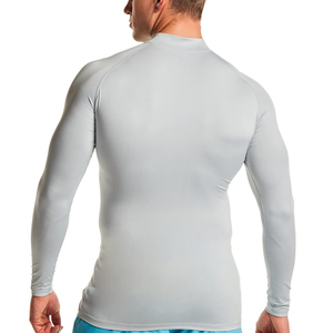 T-shirt de compression de haute qualité MMA Rash Guard pour hommes Personnalisez votre propre logo Rash Guard à manches longues sublimé pour hommes - Product Image 2