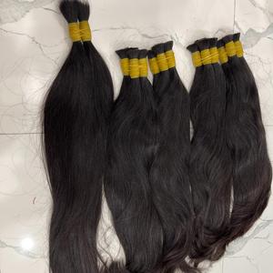 Extensiones de cabello humano Remy vietnamita superventas donante crudo alineado con cutícula negra recta natural - Product Image 2