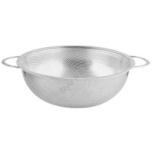 Colador Premium de acero inoxidable con mango de alambre y diseño clásico y elegante - Product Image 1