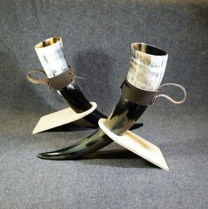 Auténtico Cuerno Vikingo para Beber Hecho de Cuerno de Buey, Hecho a Mano, Animal, Ecológico, Seguro para Alimentos - Product Image 5