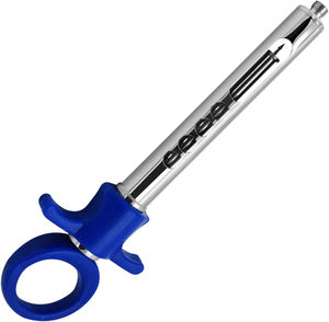 Seringue d'aspiration dentaire manuelle réutilisable en acier inoxydable avec poignée ergonomique pour la chirurgie dentaire et l'utilisation clinique - Product Image 1