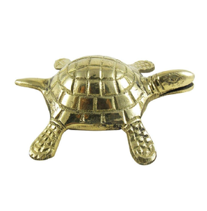 Figuritas de tortuga decorativas de latón: figuritas y esculturas de tortuga de latón variadas para decoración del hogar. Disponible a precios mayoristas - Product Image 6