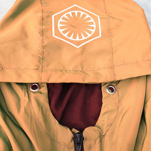 Veste coupe-vent de haute qualité pour hommes, style streetwear, imperméable, respirante, réversible, doublure d'automne, légère, en polyester, avec inscription - Product Image 4