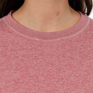 Último estilo, ropa de invierno para exteriores, sudadera cálida para mujer, jersey para mujer, sudadera lisa de manga larga con cuello redondo en blanco - Product Image 3