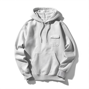 Sudadera con capucha multibolsillo del fabricante, Jersey polar de algodón con logotipo personalizado y opciones OEM/ODM - Product Image 4