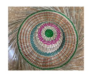SOMBRERO STRAW <b>HAT</b> MEXICAN STYLE for <b>PARTY</b> or WIDE BRIM STRAW <b>HAT</b> for EVENT - Product Image 1