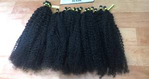 มัดผมมนุษย์หยิกเป็นลอนแบบธรรมชาติสำหรับผู้หญิงผิวดำ - Product Image 2