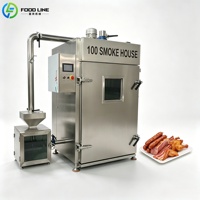 Fumoirs industriels pour poisson, bœuf et viande / Fumoir commercial à succès pour la fumée de la viande