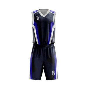 Sublimación personalizada Baloncesto Jersey Shorts Set Venta al por mayor Ropa deportiva Diseña tus propios uniformes de talla grande Uniformes de baloncesto - Product Image 5