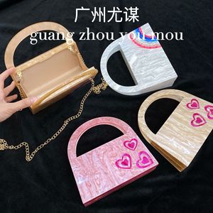 Túi xách cầm tay sang trọng dành cho nữ thiết kế năm <span class=keywords><strong>2025</strong></span>, chất liệu acrylic, dùng dự tiệc, dạ hội, ăn tối - Product Image 6