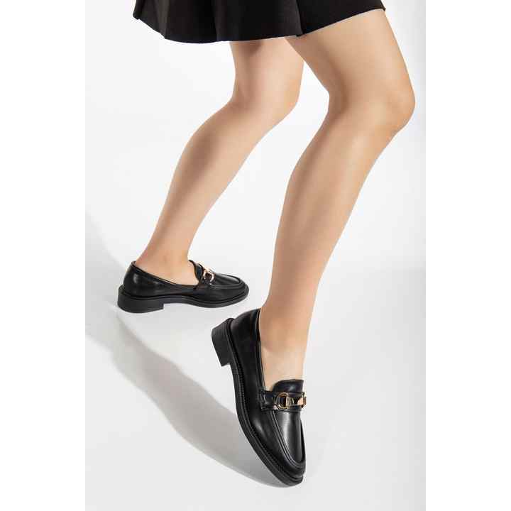 Suins Manrovia Model Buckle Detailed Women's Loafer Casual Shoes