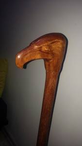 NAVIGATE Price Canne en bois réglable avec nœuds multiples Bâton de marche en bois solide pour les aînés par Standard International - Product Image 5