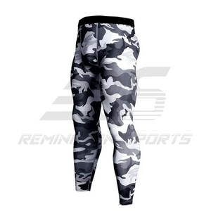 Vente en gros de vêtements de fitness, entraînement, course, leggings extensibles, sublimation pour hommes - Product Image 2