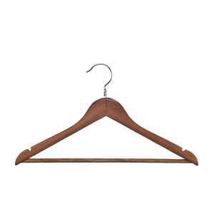 GREAT HANDMADE BEST High Quality Boutique Style a Grade Lotus Wooden Hanger With Notches with Bar Suit Hanger - Product Image 5