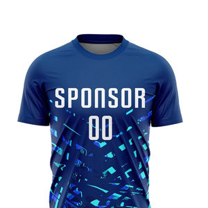 Uniforme de fútbol de diseño personalizado para camiseta de fútbol y pantalones cortos deportivos transpirables de alta calidad unisex conjunto en tarifa al por mayor - Product Image 4