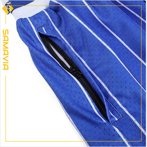 Short de basket-ball haute performance pour homme en maille respirante avec poches zippées pratiques - Product Image 4