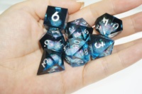 Set Dadu Inti Cair Penjualan Langsung Pabrik Kualitas Tinggi Terbaru 7 Buah Set Dadu