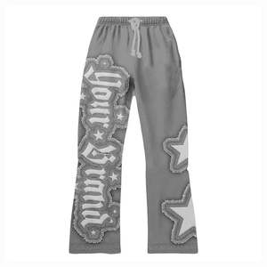 Conjuntos de Jogger para Hombre 2026 de Moda, con Capucha, Lavado Ácido, Estilo Urbano, con Parches Desgastados, Bordados, Reversibles y Ecológicos - Product Image 5